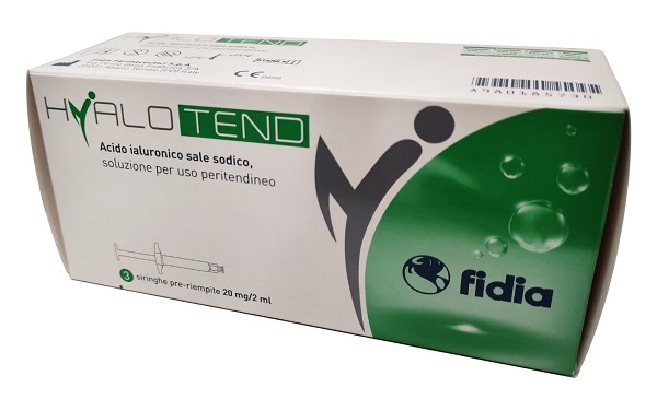 SIRINGA INTRA-ARTICOLARE HYALOTEND 20MG/2ML 3 PEZZI - goldeneffe.it