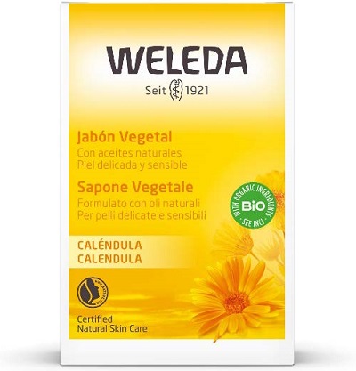 SAPONE VEGETALE CALENDULA 100 G - goldeneffe.it