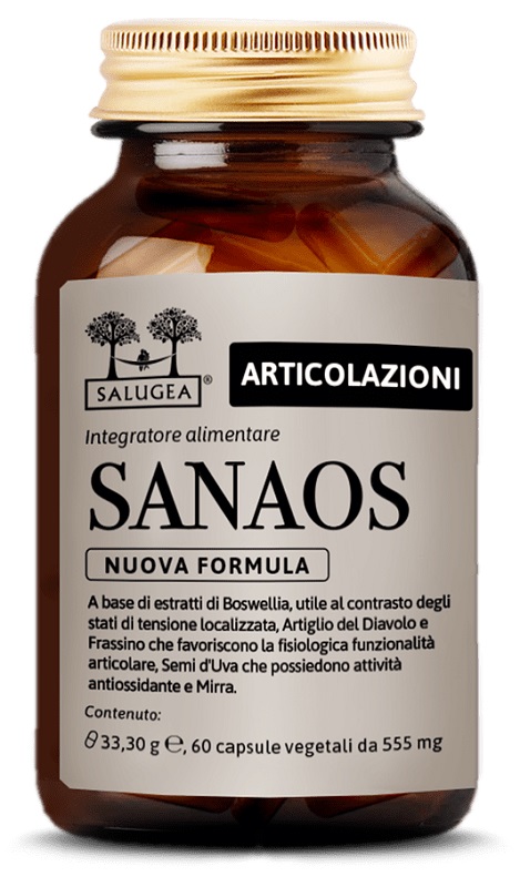 SALUGEA SANAOS NUOVA FORMULA 60 CAPSULE - goldeneffe.it