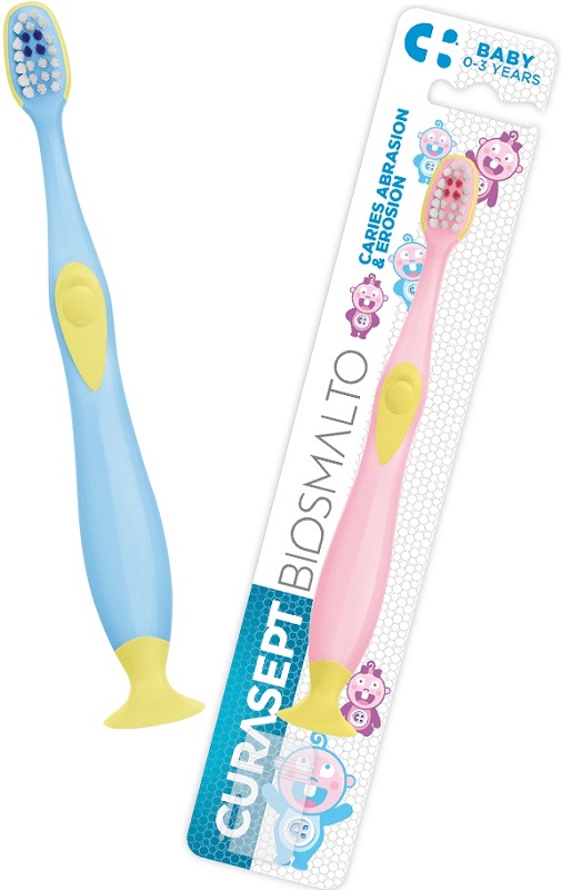 CURASEPT SPAZZOLINO BIOSMALTO BABY 0-3 ANNI - goldeneffe.it