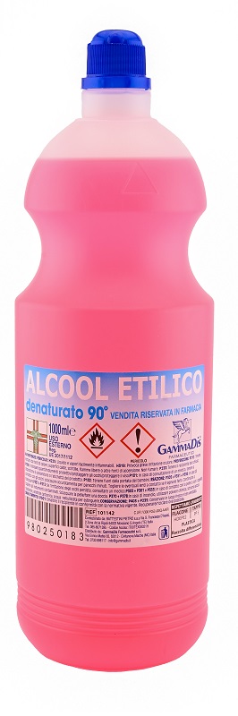 ALCOOL ETILICO DENATURATO 90 GRADI 1 LITRO - goldeneffe.it
