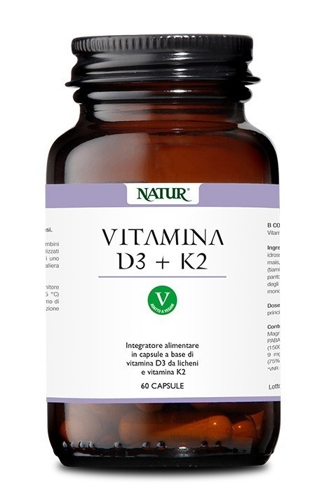 VITAMINA D3+K2 60 CAPSULE - goldeneffe.it