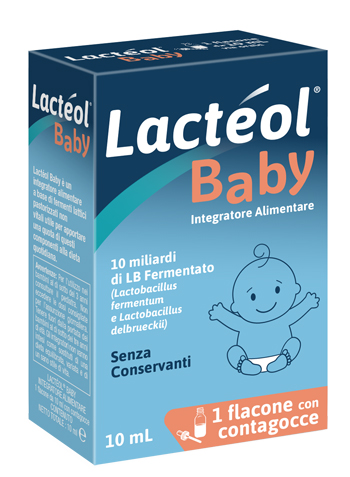 LACTEOL BABY FLACONE CON CONTAGOCCE 10 ML - goldeneffe.it