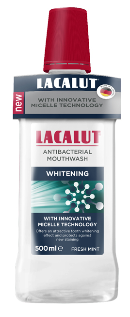 LACALUT COLLUTORIO MICELLARE WHITENING 500 ML - goldeneffe.it