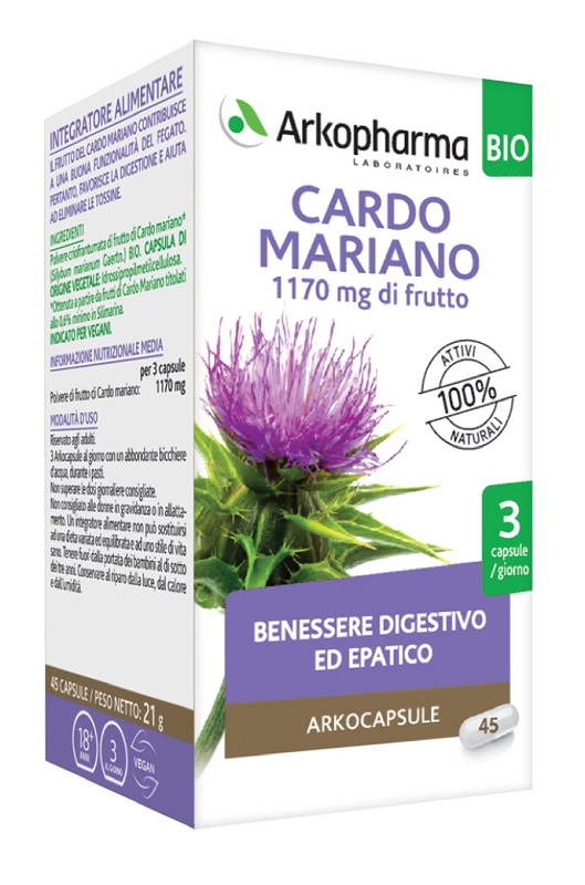 ARKO CAPSULE CARDO MARIANO 45 CAPSULE BIO - goldeneffe.it
