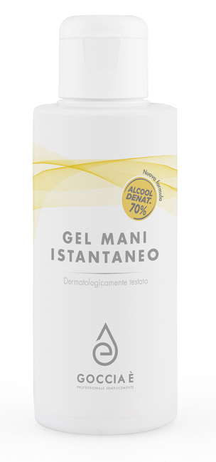 GOCCIA E' GEL MANI ISTANTANEO 80 ML - goldeneffe.it