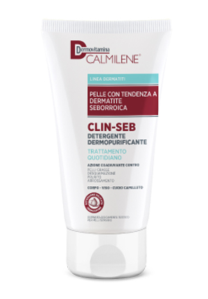 DERMOVITAMINA CALMILENE CLIN-SEB DETERGENTE DERMOPURIFICANTE TRATTAMENTO QUOTIDIANO 200 ML - goldeneffe.it