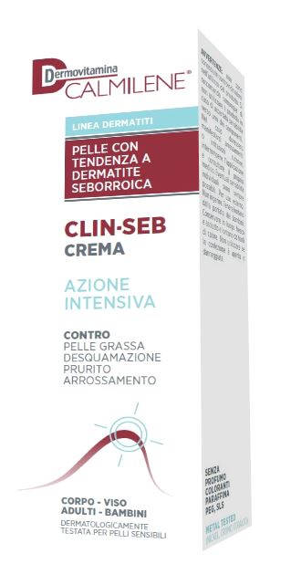 DERMOVITAMINA CALMILENE CLIN-SEB CREMA AZIONE INTENSIVA PER PELLE CON TENDENZA A DERMATITE SEBORROICA 50 ML - goldeneffe.it