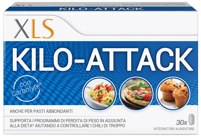 XLS KILO-ATTACK 30 COMPRESSE - goldeneffe.it