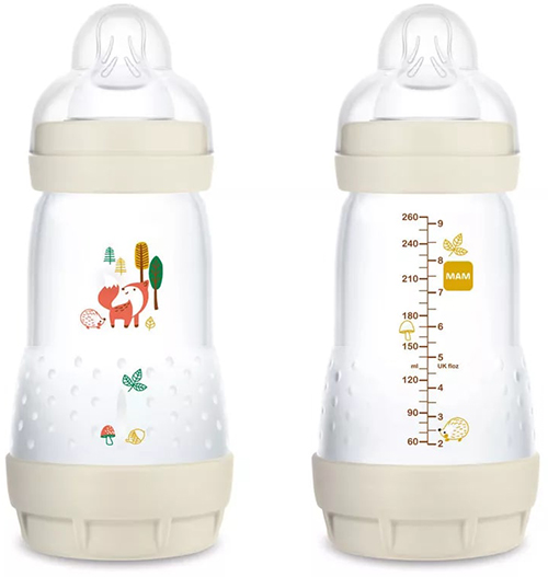 MAM BIBERON EASY START 260 ML 2+ TETTARELLA 2 NEUTRO 2 PEZZI - goldeneffe.it