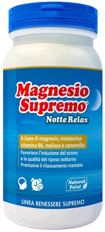 MAGNESIO SUPREMO NOTTE RELAX 150 G - goldeneffe.it