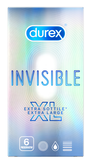 PROFILATTICO DUREX INVISIBLE XL 6 PEZZI - goldeneffe.it