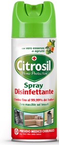 CITROSIL SPRAY DISINFETTANTE AGRUMI 300 ML - goldeneffe.it