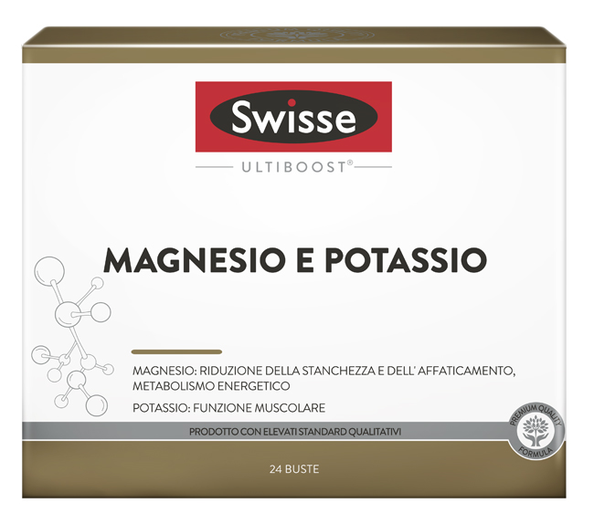 SWISSE MAGNESIO POTASSIO 24 BUSTINE - goldeneffe.it