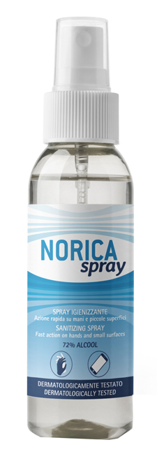 NORICA SPRAY IGIENIZZANTE 100 ML - goldeneffe.it