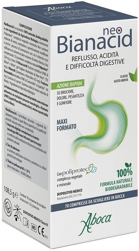 NEOBIANACID 70 COMPRESSE MASTICABILI - goldeneffe.it