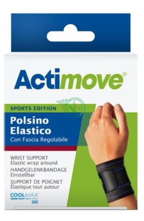 ACTIMOVE SPORTS EDITION POLSINO ELASTICO CON FASCIA REGOLABILE UNIVERSALE - goldeneffe.it