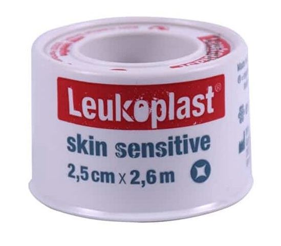 LEUKOPLAST SKIN SENSITIVE CEROTTO SU ROCCHETTO CON MASSA ADESIVA IN SILICONE M2,6 X 2,5CM 1 PEZZO - goldeneffe.it