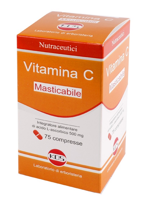 VITAMINA C MASTICABILE 75 COMPRESSE - goldeneffe.it