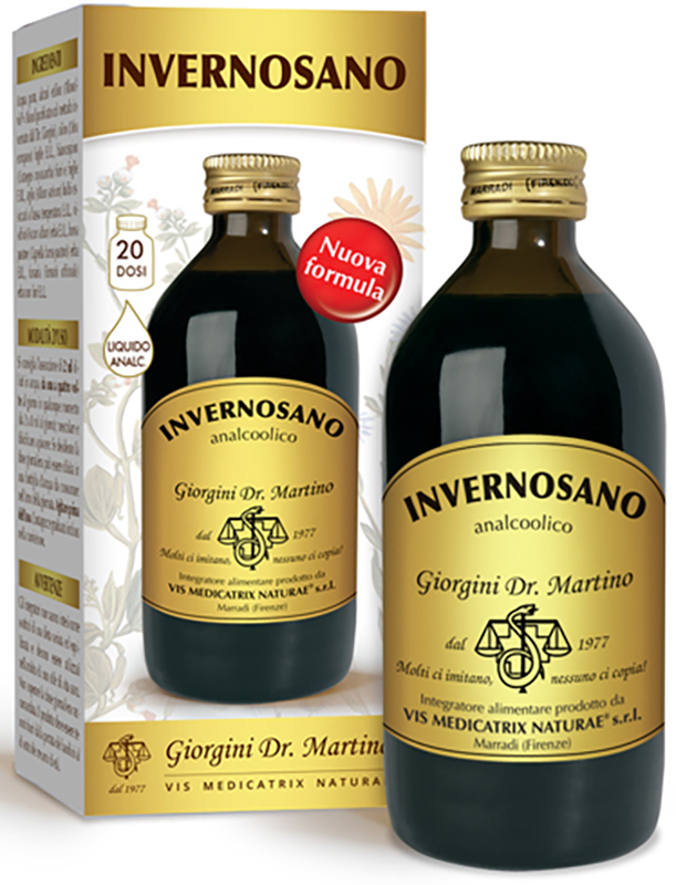 INVERNOSANO LIQUIDO ANALCOLICO 200 ML - goldeneffe.it