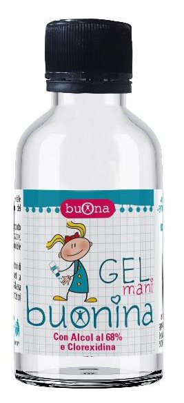 BUONA BUONINA GEL IGIENIZZANTE MANI CON ALCOOL 68% E CLOREXIDINA 100 ML - goldeneffe.it