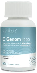 C-GENOM 500 GLAUBER 120 COMPRESSE - goldeneffe.it