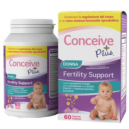 CONCEIVE PLUS SUPPORTO FERTILITA' FEMMINILE 60 CAPSULE - goldeneffe.it
