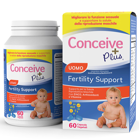 CONCEIVE PLUS SUPPORTO FERTILITA' MASCHILE 60 CAPSULE VEGETALI - goldeneffe.it