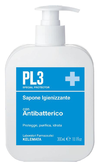 PL3 SAPONE IGIENIZZANTE CON ANTIBATTERICO 300 ML - goldeneffe.it