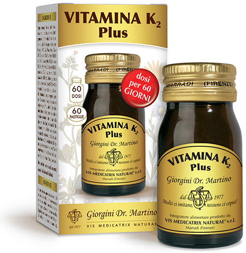 VITAMINA K2 PLUS 60 PASTIGLIE - goldeneffe.it