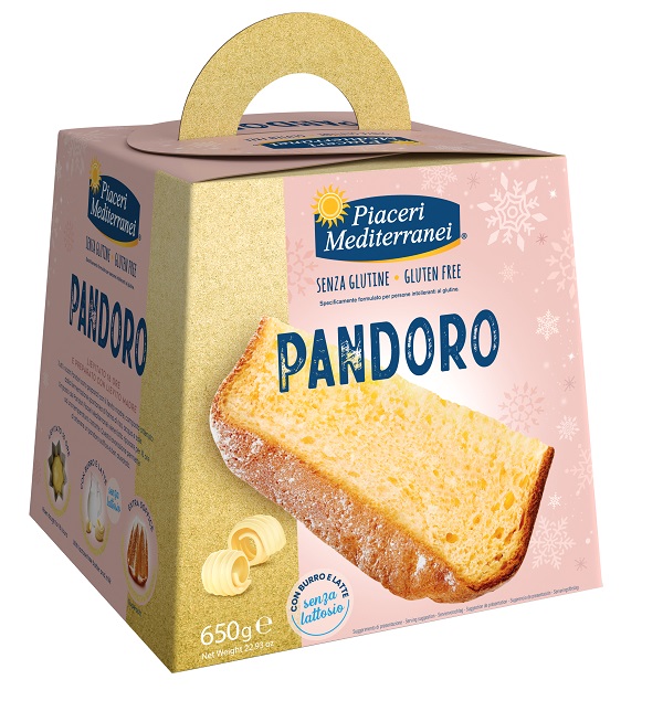 PIACERI MEDITERRANEI PANDORO 650 G - goldeneffe.it