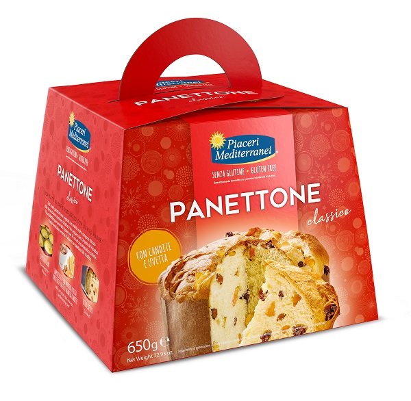 PIACERI MEDITERRANEI PANETTONE 650 G - goldeneffe.it