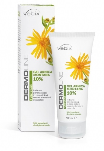 DERMOLINE GEL ARNICA 10% 100 ML - goldeneffe.it