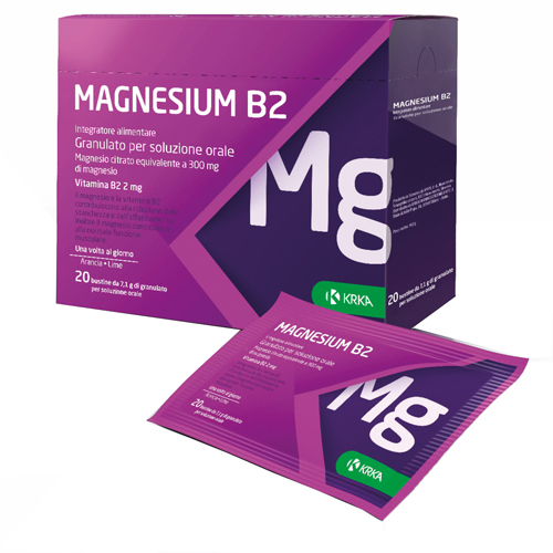 MAGNESIUM B2 300/2MG 20 BUSTINE - goldeneffe.it