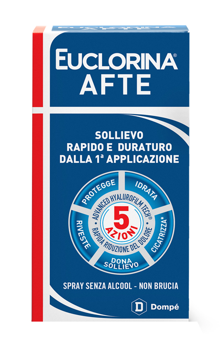 EUCLORINA AFTE SPRAY 15 ML - goldeneffe.it