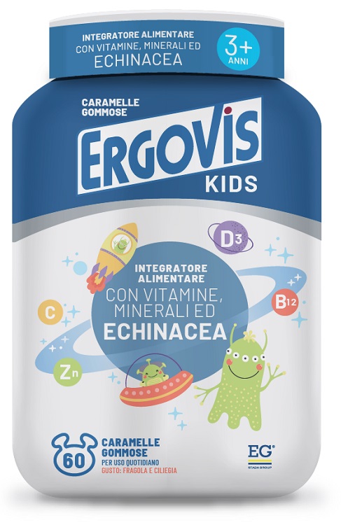 ERGOVIS KIDS 60 CARAMELLE GUSTOSE - goldeneffe.it