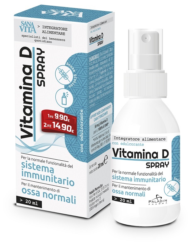 SANAVITA VITAMINA D SPRAY - goldeneffe.it