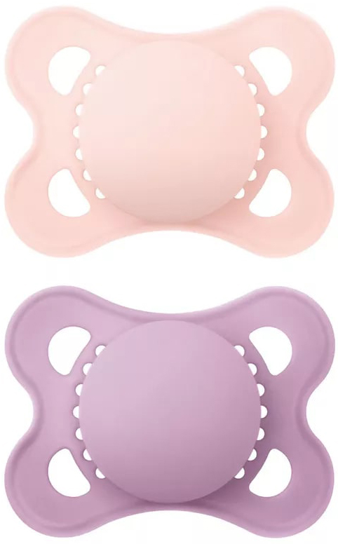 MAM SUCCHIETTO ORIGINAL 2-6 MESI SILICONE FEMMINA 2 PEZZI - goldeneffe.it