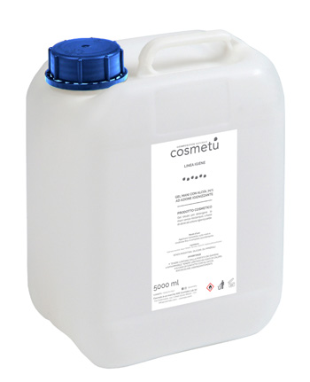 COSMETU GEL MANI ALCOL 70% 5 LITRI - goldeneffe.it
