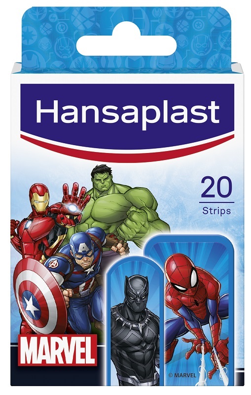 CEROTTO HANSAPLAST MARVEL 20 PEZZI - goldeneffe.it