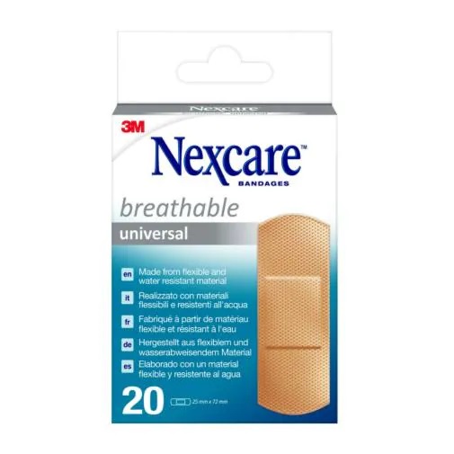 CEROTTO PREPARATO NEXCARE UNIVERSAL N0320NS-1 25X72MM 2 PEZZI - goldeneffe.it