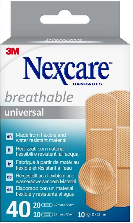 CEROTTO PREPARATO NEXCARE UNIVERSAL ASSORTITI 20 CEROTTO 19X72MM + 10 CEROTTO 25X72MM + 10 CEROTTO TONDI 22,5MM - goldeneffe.it