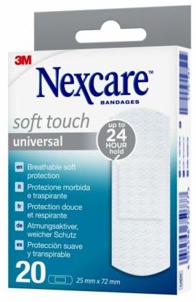 CEROTTO PREPARATO NEXCARE SOFT N0520NS-1 25X72MM - goldeneffe.it