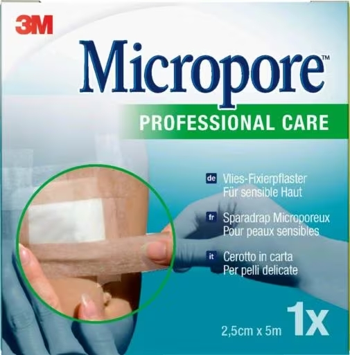 CEROTTO IN CARTA MICROPORE SURGICAL TAPE M5X25MM DISPENSER - goldeneffe.it