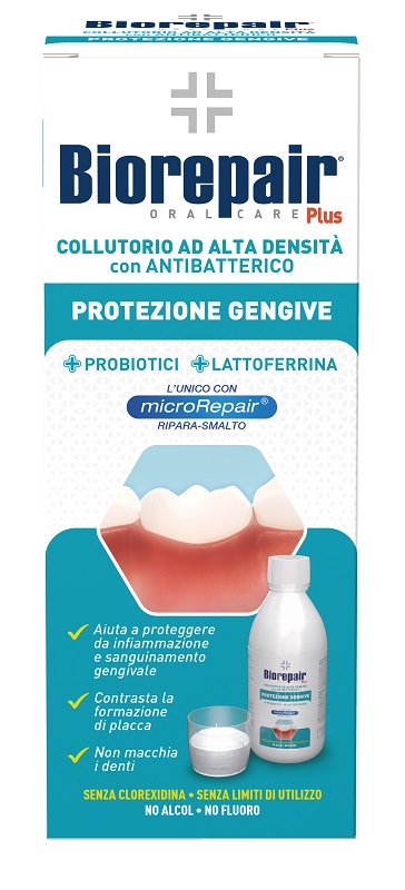 BIOREPAIR ORAL CARE PLUS COLLUTORIO PROTEZIONE GENGIVE 250 ML - goldeneffe.it