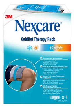 CUSCINETTO NEXCARE COLDHOT THERAPY PACK FLEXIBLE 11X23,5CM - goldeneffe.it