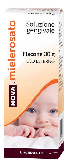 NOVA MIELEROSATO SOLUZIONE GENGIVALE 30 G - goldeneffe.it