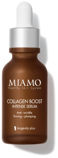 MIAMO LONGEVITY PLUS COLLAGEN BOOST SERUM 30 ML - goldeneffe.it
