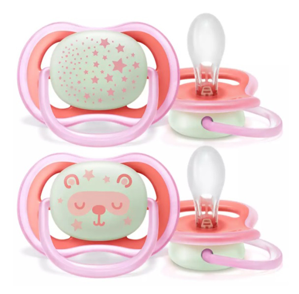 AVENT SUCCHIETTI ULTRA AIR NIGHT 6-18M FEMMINA 2 PEZZI - goldeneffe.it