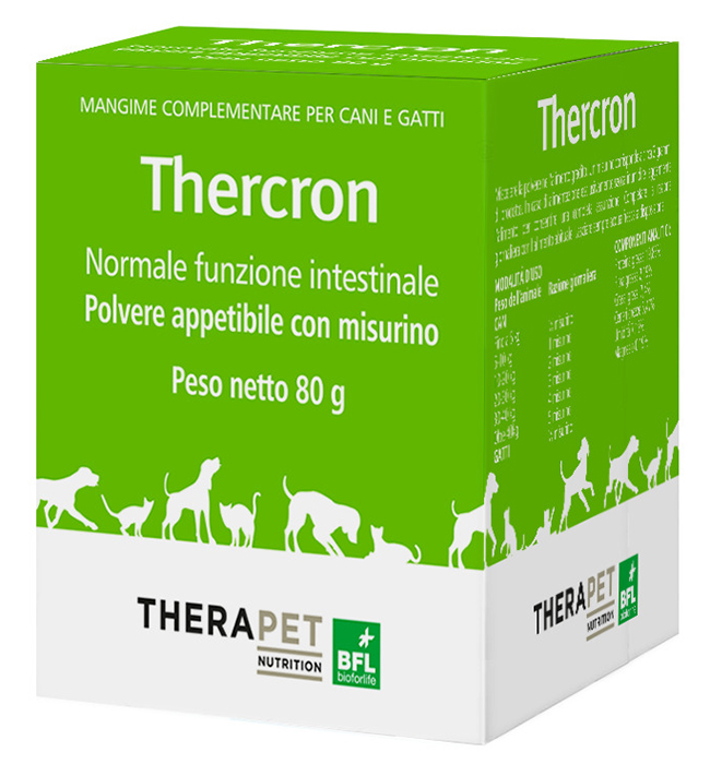 THERCRON CANE GATTO POLVERE 80 G - goldeneffe.it
